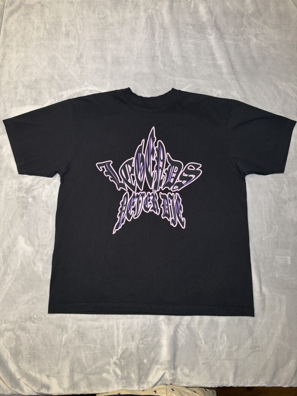 VLone X Juice Wrld Legends Never Die T-shirt Men’s XL Casual Streetwear Good
